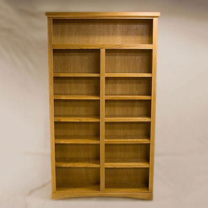 Traditional 84 Light Oak Bookcase Belka Furnishings Furniture Wi